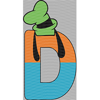 Cartoon letters-CL 199